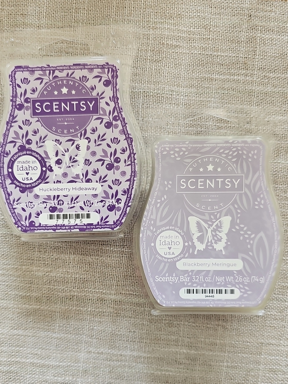 Scentsy Wax Bars - 2 Pack